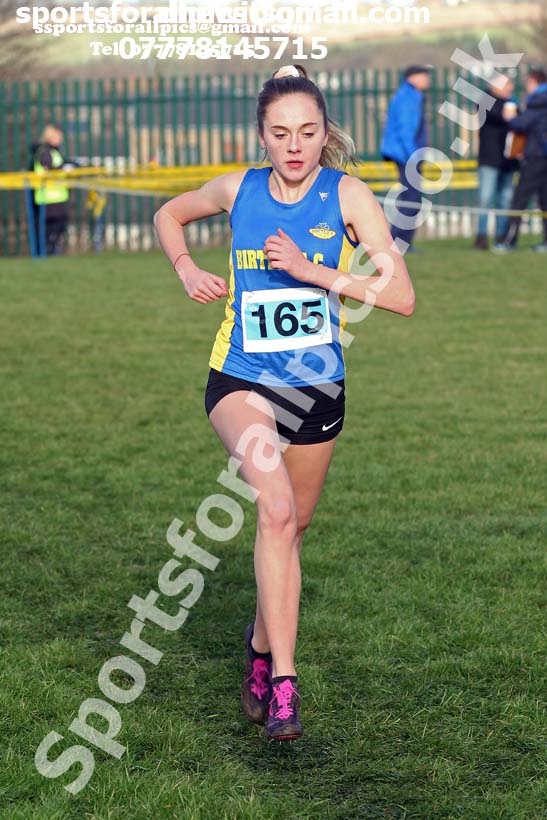 Senior womens 2020 Birtley Cross Country Relay, County Durham.  Photo: David T. Hewitson/Sports for All Pics